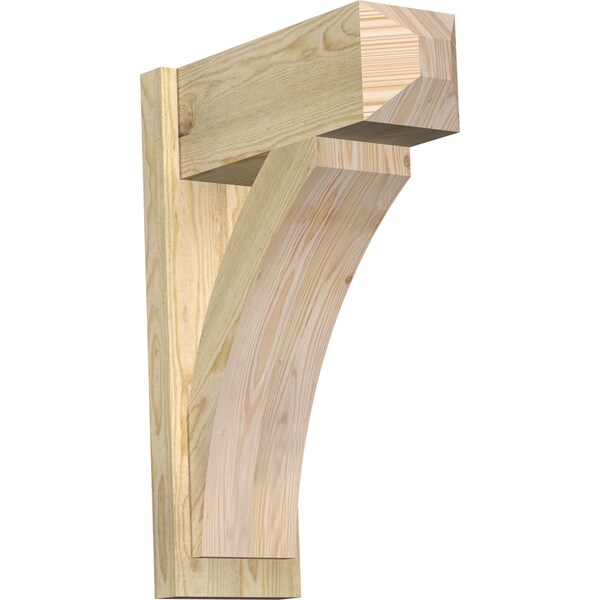 Ekena Millwork Thorton Rough Sawn Craftsman Outlooker, Douglas Fir, 8"W x 20"D x 28"H OUT08X20X28THR04RDF - main